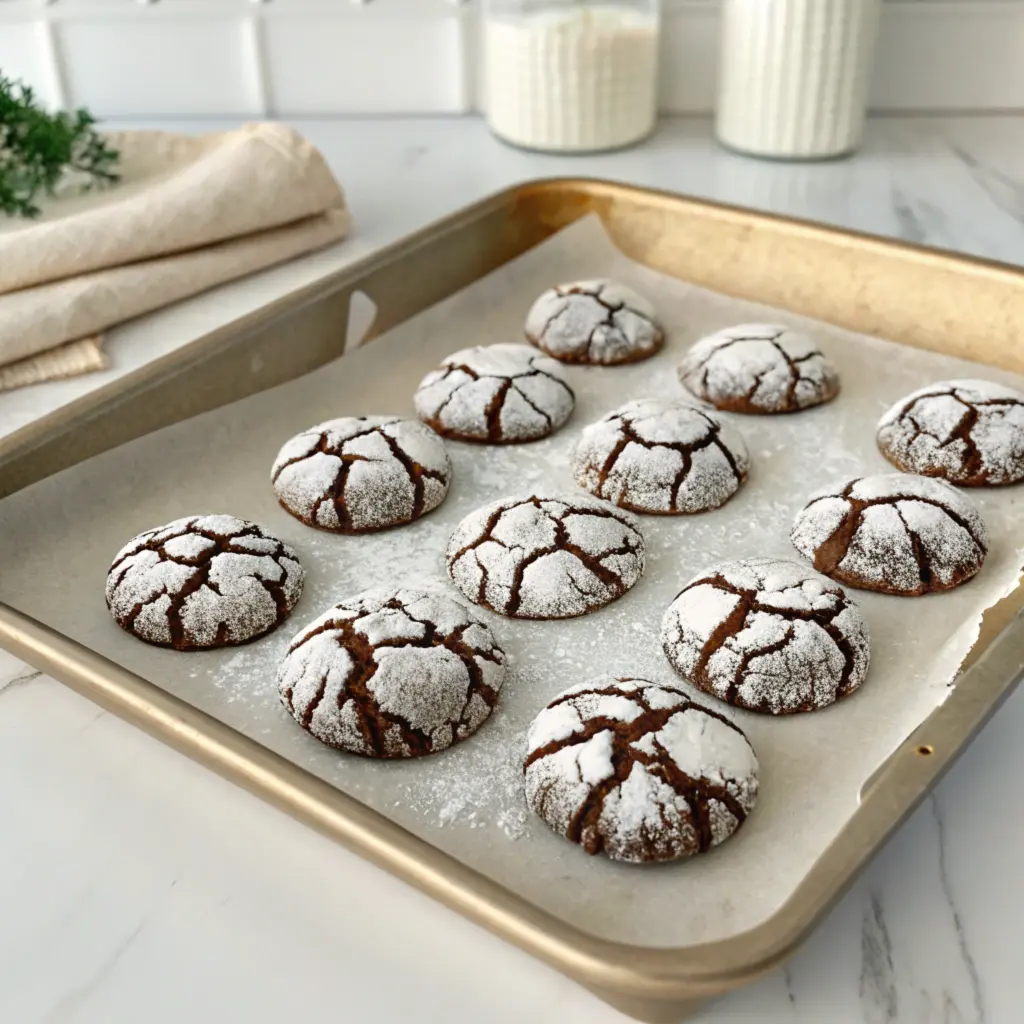 Chocolate Crinkle Cookie