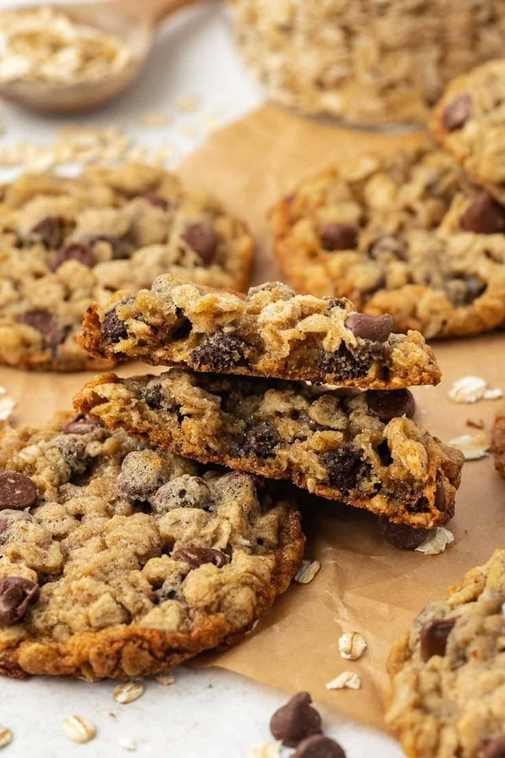 How to Make the Best Chocolate Chip Oatmeal Cookies