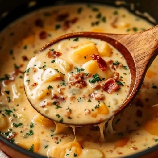 Crock Pot Crack Potato Soup – A Rich & Comforting Classic
