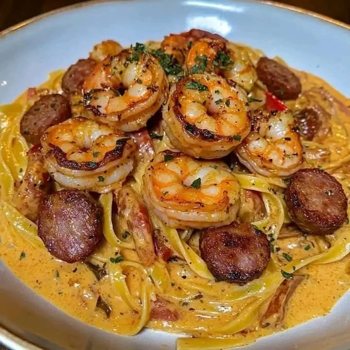 How to Make Cajun Shrimp & Sausage Pasta