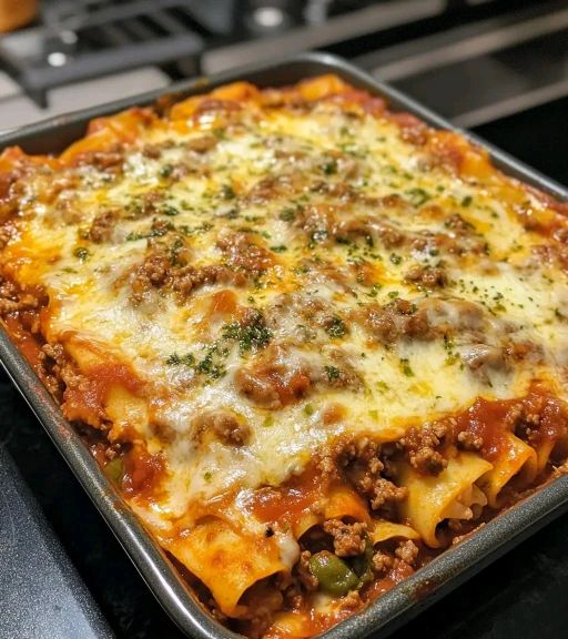 Hearty Ground Beef & Green Chili Lasagna for the Whole Family