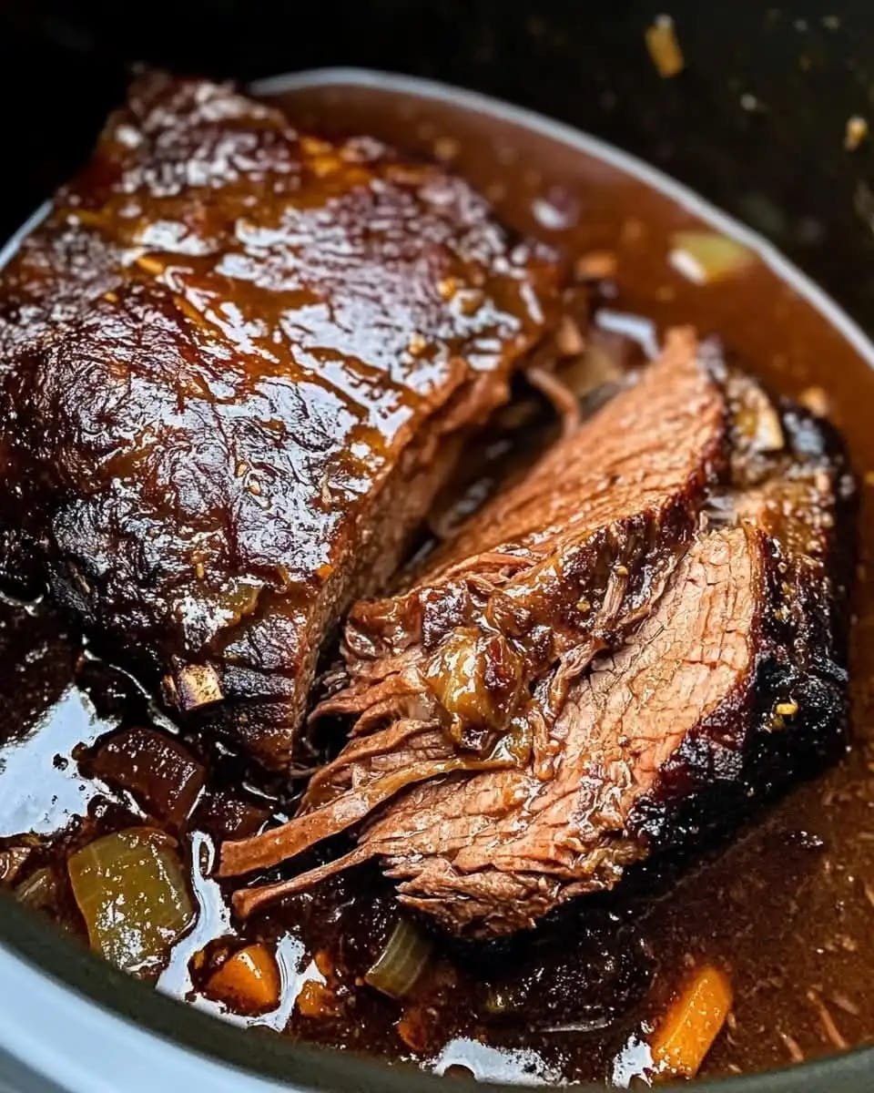 Flavorful Slow Cooker Beef Brisket – Low Effort, High Reward