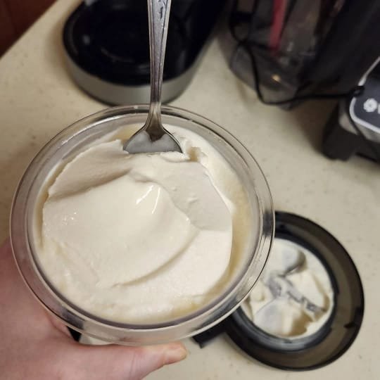 Perfect Vanilla Ice Cream with Ninja Creami