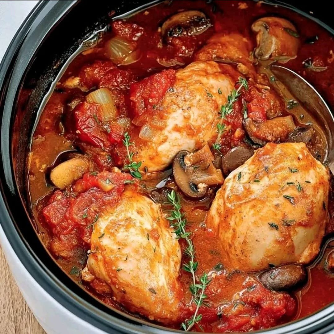 The Perfect Meal: Slow Cooker Hunter’s Chicken