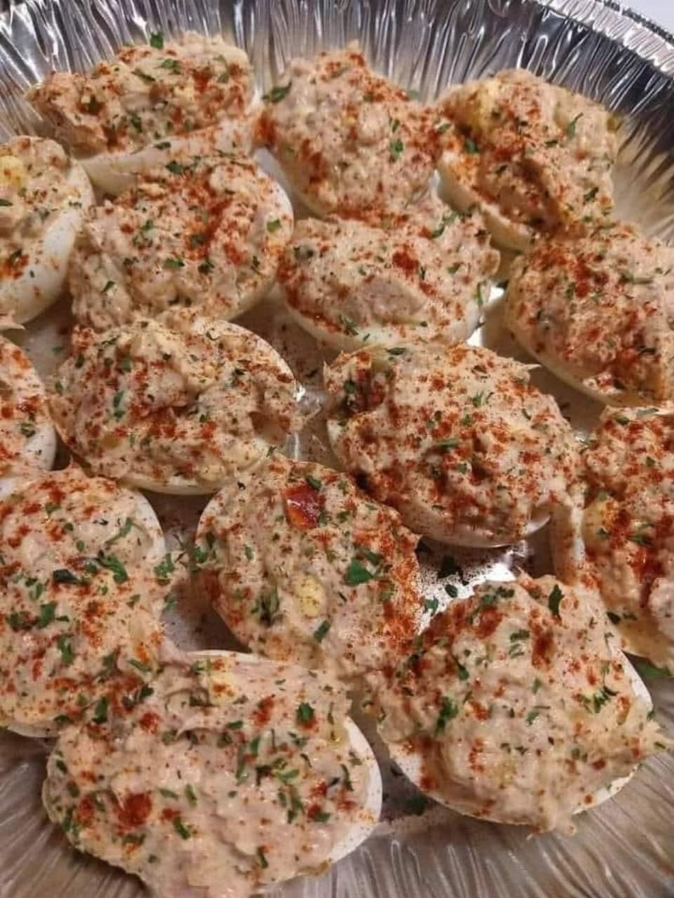 The Best Tuna Deviled Eggs Ever