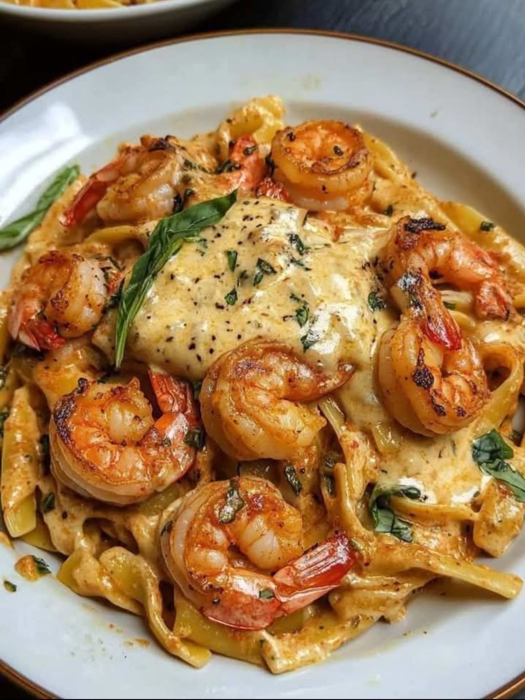 The Perfect Creamy Cajun Shrimp Pasta 🍤🧀