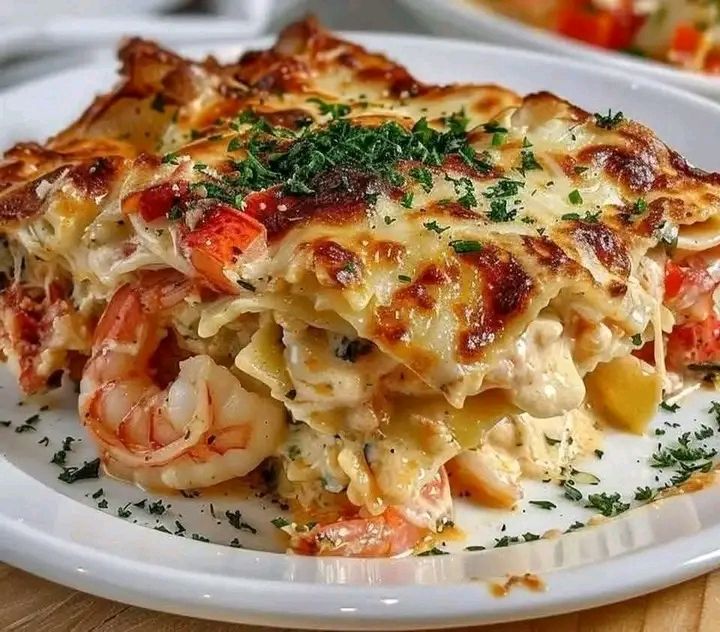Irresistible Seafood Lasagna