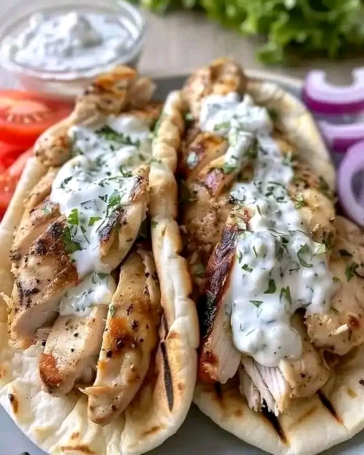 Ultimate Greek Chicken Gyros Recipe