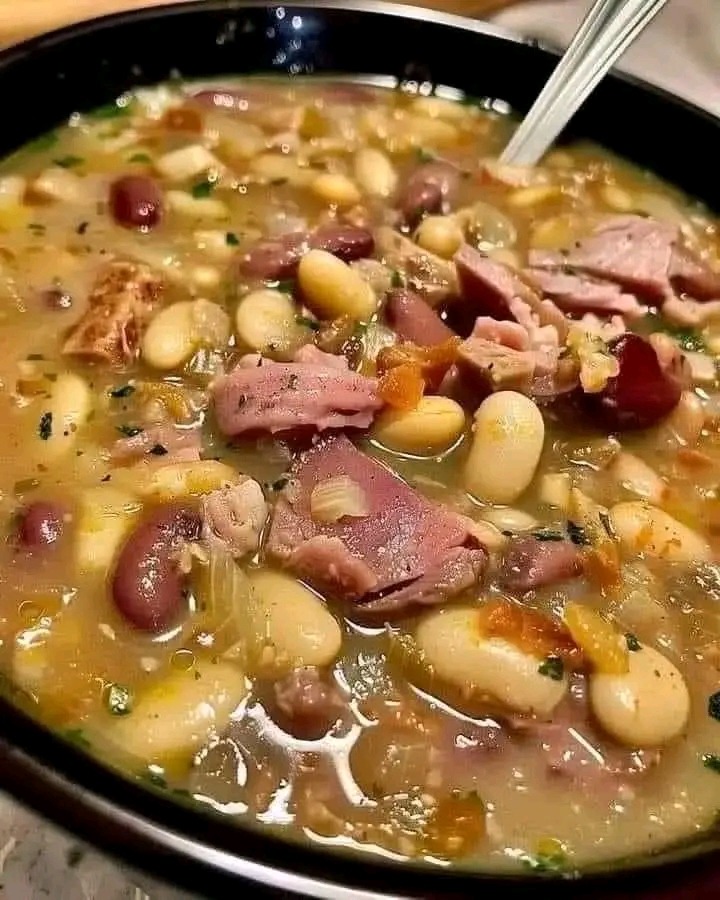 Easy Bean and Ham Soup