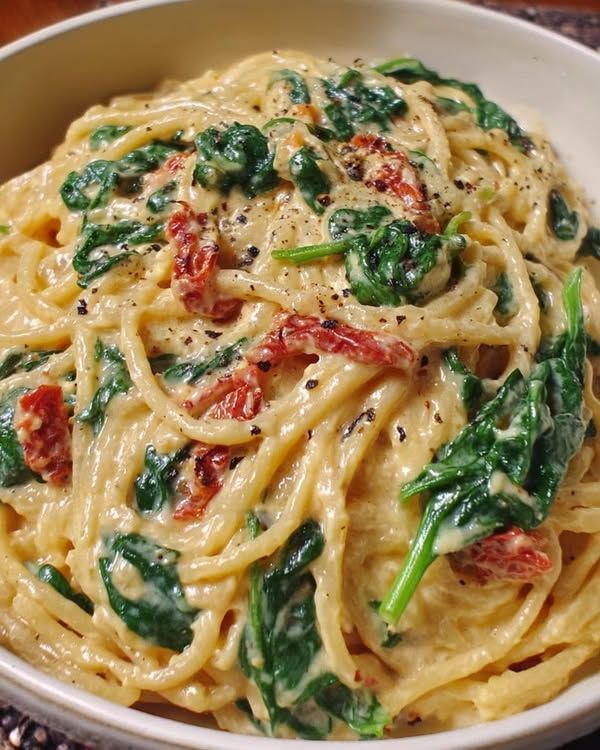 Heavenly Creamy Spaghetti Recipe