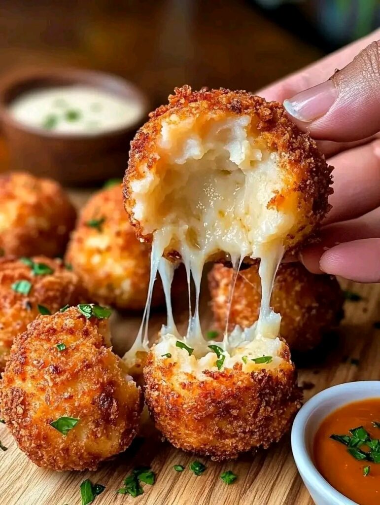 Ultimate Cheesy Potato Balls Recipe