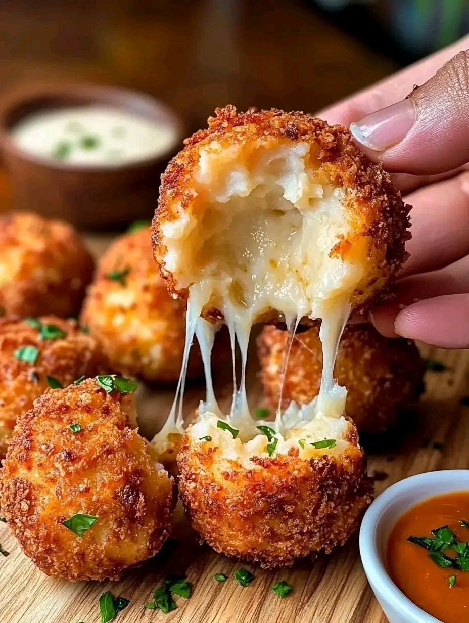 Ultimate Cheesy Potato Balls Recipe