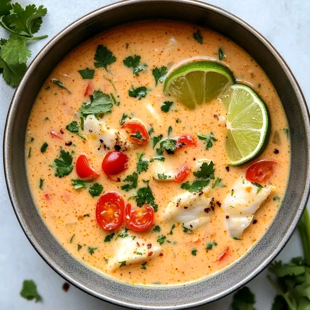 Best Coconut Lime Fish Soup