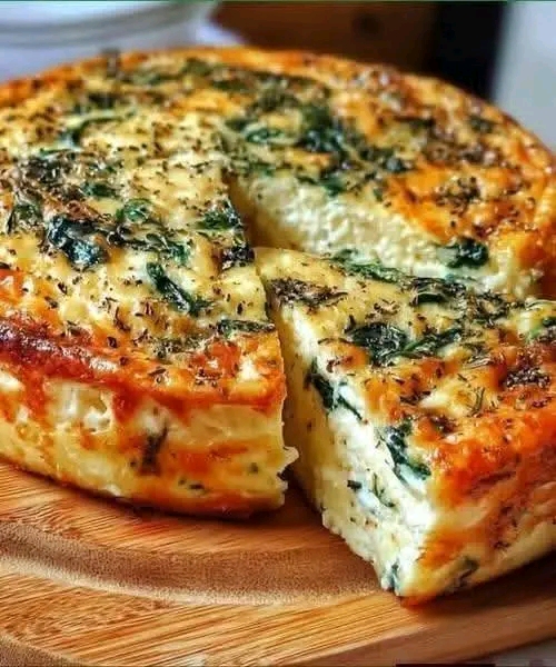Best Spinach Cottage Cheese Egg Bake
