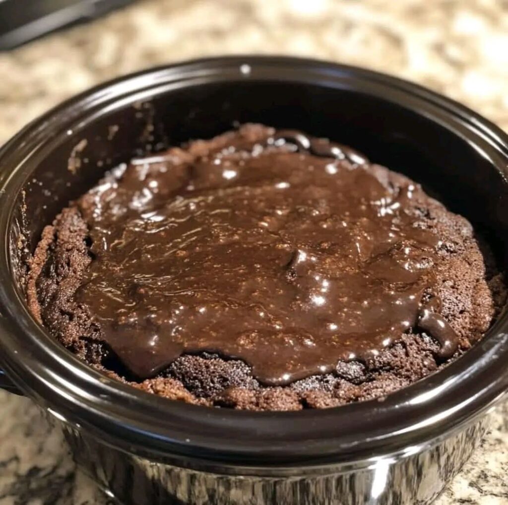 Perfect Slow Cooker Chocolate Lava Cake